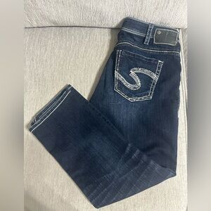 SILVER CAPRI SUKI W 31 Inseam 24”
